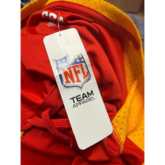 NFL Kansas City Chiefs Woman short sleeve lace up v neck XL - Picture 6 of 6